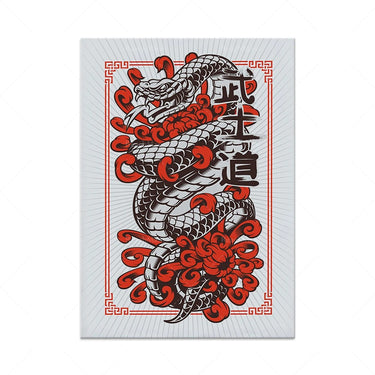 Tableau Serpent Chinois